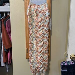 Floral Ruched dress - Multicolor Forever 21